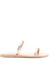 Ancient Greek Sandals Leather-strap Sandals In Rosa