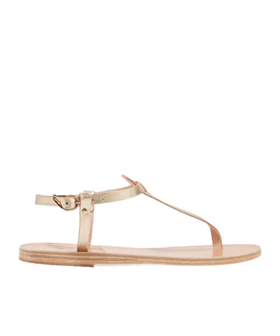 Ancient Greek Sandals Lito Flat Sandals In Neutral