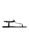 Ancient Greek Sandals Lito Leather Sandals In Black