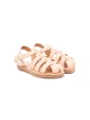 Ancient Greek Sandals Little Ektoras Leather Sandals In Neutrals
