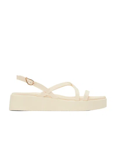 ANCIENT GREEK SANDALS LOGO FLAT SANDALS
