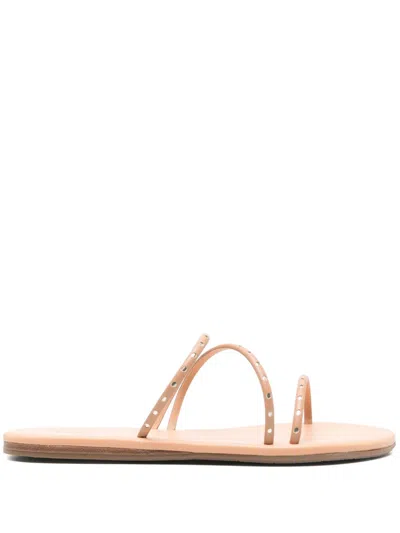 Ancient Greek Sandals Lynx Slides In Neutrals