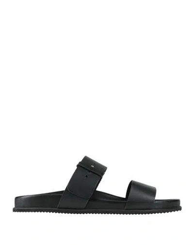 Ancient Greek Sandals Man Sandals Black Size 8 Leather