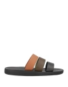Ancient Greek Sandals Man Sandals Black Size 9 Cowhide In Black