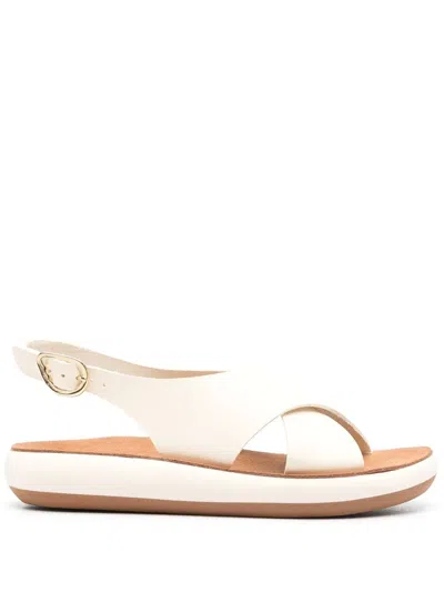 Ancient Greek Sandals Maria Comfort Sandals In White