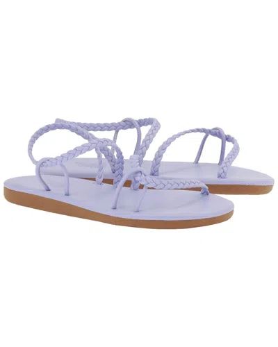 Ancient Greek Sandals Maya Eco Leather Sandal In Purple