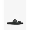 Ancient Greek Sandals Diogenis Slides In Black