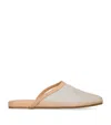 Ancient Greek Sandals Mesh The Slipper Slippers In Beige