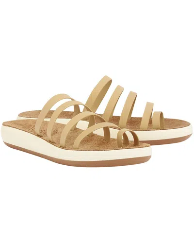 Ancient Greek Sandals Niki Comfort Leather Sandal In White