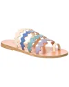 Ancient Greek Sandals Niki Onda Leather Sandal In Multi