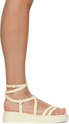 Ancient Greek Sandals Off-white Aristea Sandals In Off White