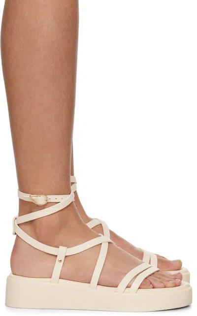 Ancient Greek Sandals Off-white Aristea Sandals In Off White