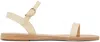 Ancient Greek Sandals Off-white Irida Flat Sandals In Off-white