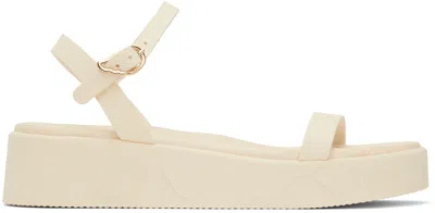 ANCIENT GREEK SANDALS OFF-WHITE IRIDA SANDALS