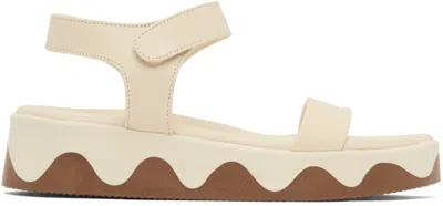 Ancient Greek Sandals Off-white Salamina Sandals In Off White
