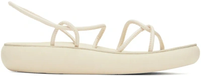 Ancient Greek Sandals Off-white Taxidi Comfort Sandals In Off White