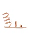Ancient Greek Sandals Ofis Wraparound Sandals In Natural