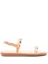 Ancient Greek Sandals Flache Orion Sandalen In Neutrals