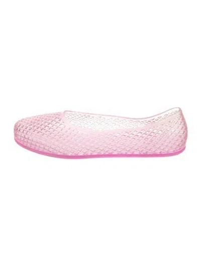 Pre-owned Ancient Greek Sandals Patterned Ballet Flats In Pink