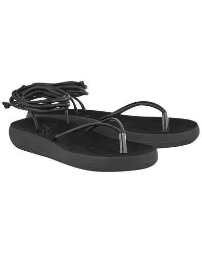 Ancient Greek Sandals Pieria Comfort Sandal In Black