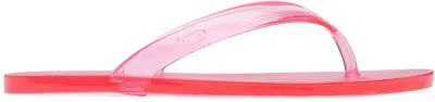 Ancient Greek Sandals Pink Jelly Flip-flops