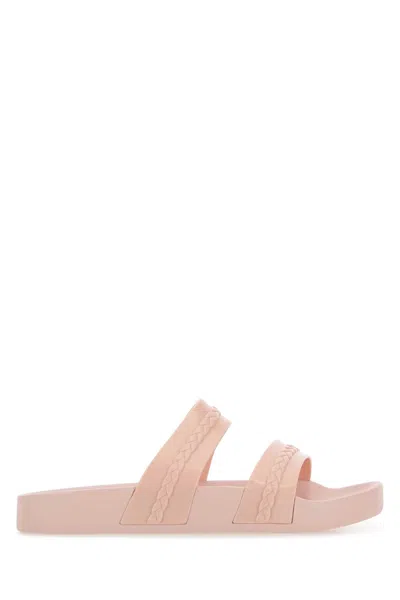 Ancient Greek Sandals Pink Pvc Meli Slippers