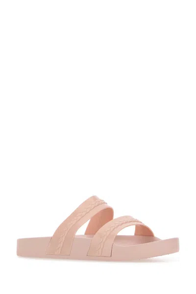 Ancient Greek Sandals Meli Jelly Dual-band Pool Sandals In Pink