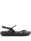 Ancient Greek Sandals Polis Slingback Sandals In Black