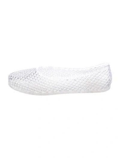 Pre-owned Ancient Greek Sandals Pvc Ballet Flats In Transparent