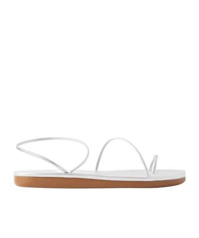 Ancient Greek Sandals Round-toe Flat Sandals In Animal Print