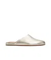 Ancient Greek Sandals Round Toe Mules In Nude