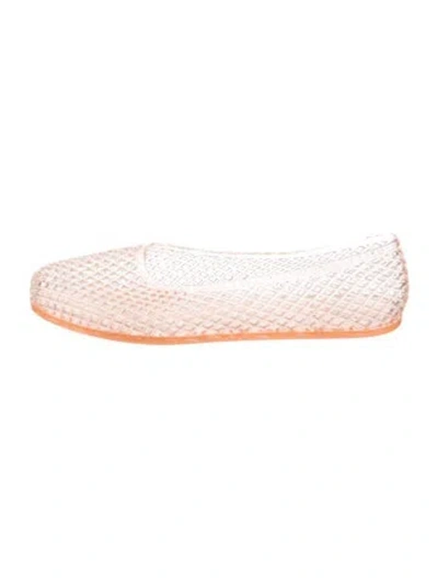 Pre-owned Ancient Greek Sandals Rubber Ballet Flats In Pink