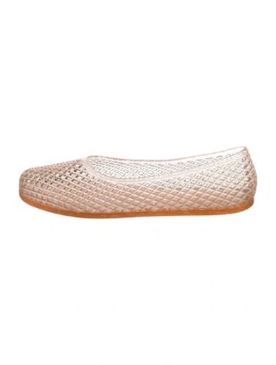 Pre-owned Ancient Greek Sandals Rubber Patterned Ballet Flats In Pink