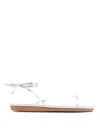 Ancient Greek Sandals Sahara Flip Flop Sandal In Metallic