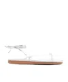 Ancient Greek Sandals Sahara Flip Flop Sandal In White