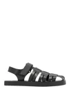 Ancient Greek Sandals Tilemachos Sandals In Black
