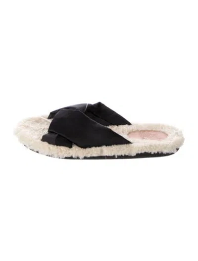 Pre-owned Ancient Greek Sandals Satin Slippers In Neutrals