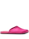 Ancient Greek Sandals Satin Slippers In Pink