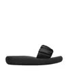 Ancient Greek Sandals Scrunchie Taygete Open Toe Sandals In Black
