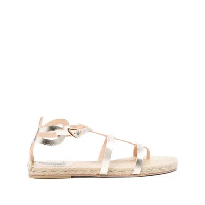 Ancient Greek Sandals Shoes In Gold/neutrals