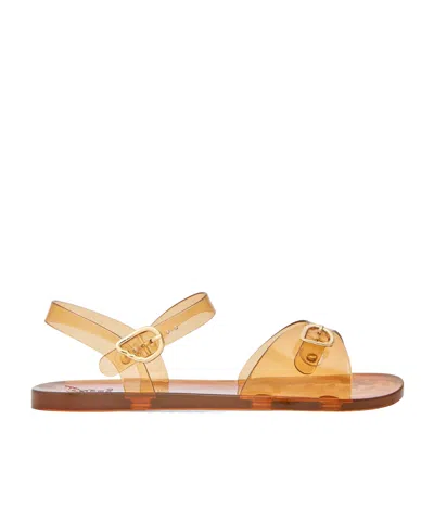 Ancient Greek Sandals Simple Flat Sandals In Brown