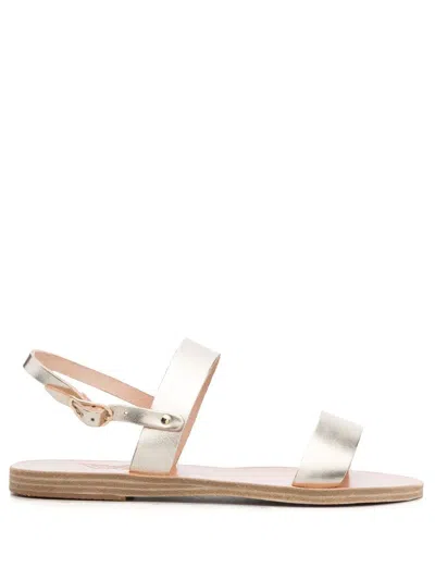 Ancient Greek Sandals Slingback Open-toe Sandals In Gold