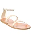 Ancient Greek Sandals Smirni Leather Sandal In White