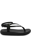 Ancient Greek Sandals Strap Flat Sandals In Black