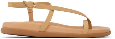Ancient Greek Sandals Tan Aimilia Sandals In Natural