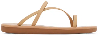 Ancient Greek Sandals Tan Parthena Sandals In Natural