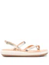 Ancient Greek Sandals Tereza Flat Sandals In Gold