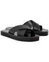 Ancient Greek Sandals Thais Zeus Leather Sandal In Black
