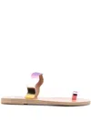 Ancient Greek Sandals Thasos Slip-on Sandals In Multi