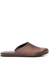 Ancient Greek Sandals Satin The Slipper Slippers In Brown